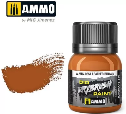 Ammo: DIO Drybrush - Leather Brown