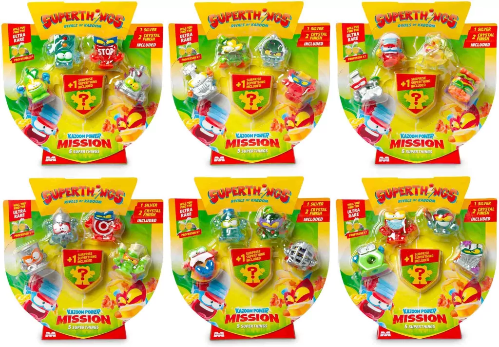 SuperThings Kazoom Power Mission 5 Pack Blister - tantis.pl