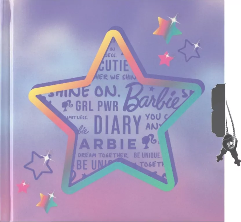 Pamiętnik zamykany. Barbie - tantis.pl