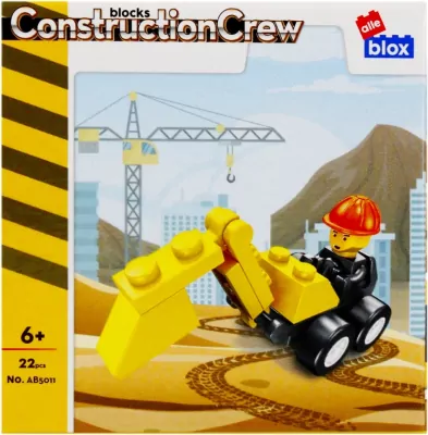 Klocki konstrukcyjne Alleblox, Budowa 22 elementy