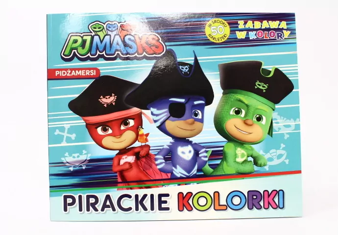 Pirackie kolorki. Zabawa w kolory cz. 1 Pidżamersi - tantis.pl