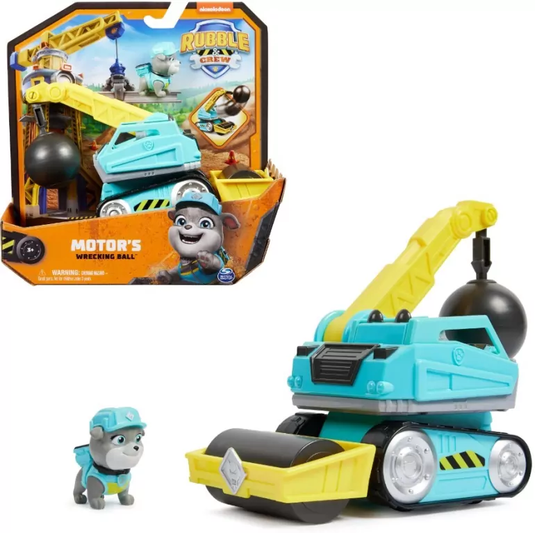 Pojazd Psi Patrol Rubble i jego Ekipa - tantis.pl