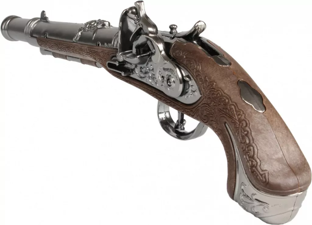 Pistolet Pirata metalowy - tantis.pl