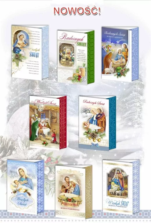 Karnet B6 Boże Narodzenie BNM religia, Mix - tantis.pl