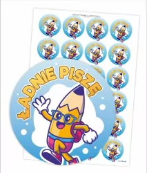 Naklejki pochwały - Ładnie piszę