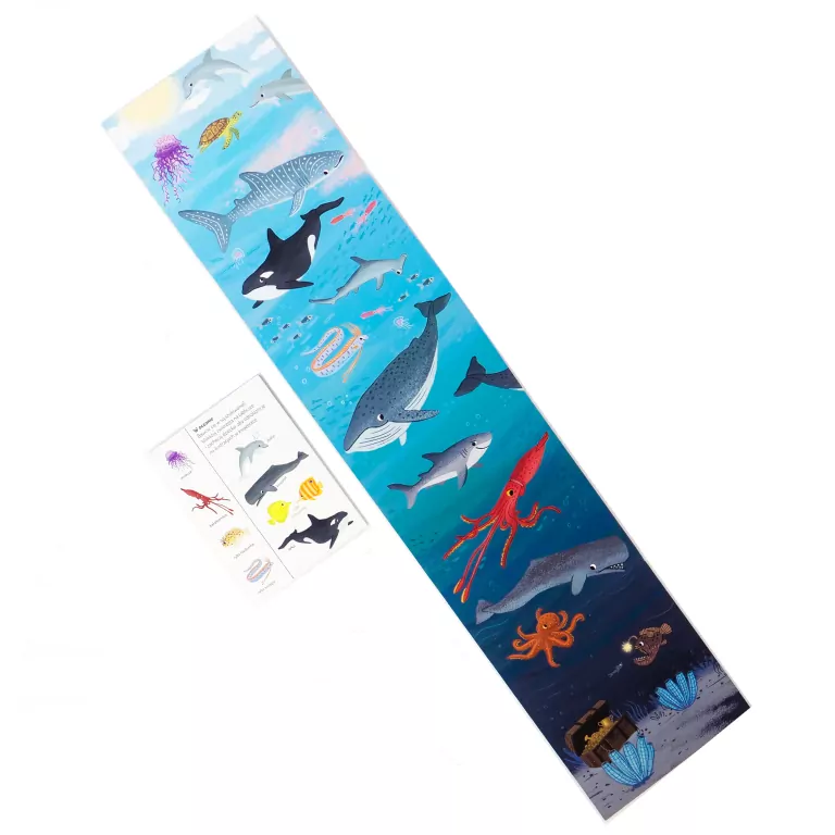 W oceanie. Ćwiczymy spostrzegawczość 18 miesięcy+ Pierwsza ekoksiążeczka Twojego Dziecka - tantis.pl