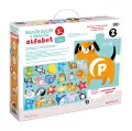 CzuCzu. Alfabet. Duuuże puzzle z dziurką - tantis.pl