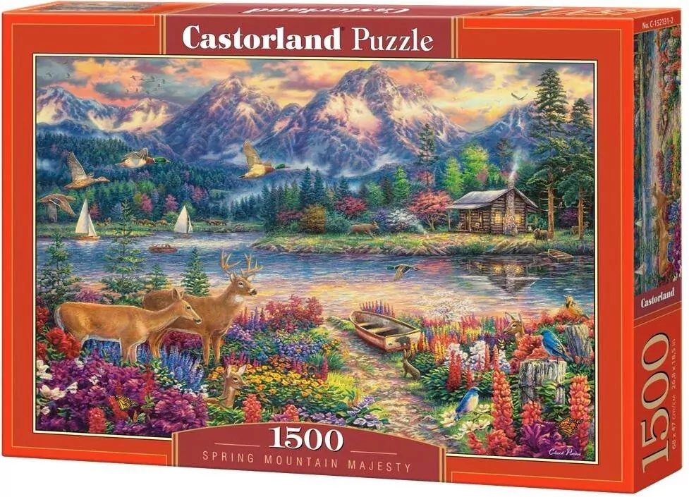 Puzzle 1500. Spring Mountain Majesty - tantis.pl