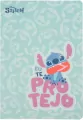 Paczka Zeszyt A5 60 k. kratka Disney Fashion wzór 3 Stitch 6 szt. - tantis.pl