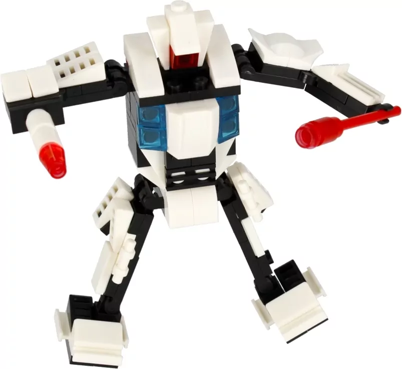 Klocki konstrukcyjne. Robot, 115 elementów - tantis.pl