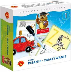 Literki. Pisanie - zmazywanie 1