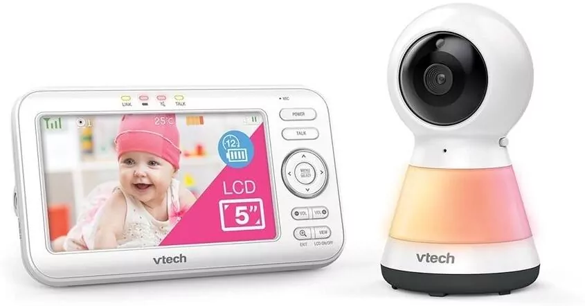 Niania elektroniczna 5 cali. Z lampką - tantis.pl