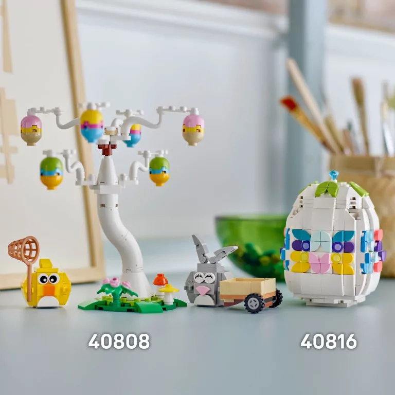 LEGO® Icons. Dekoracyjna pisanka 40816 - tantis.pl