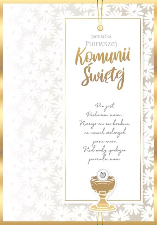 Karnet Primus Komunia - tantis.pl