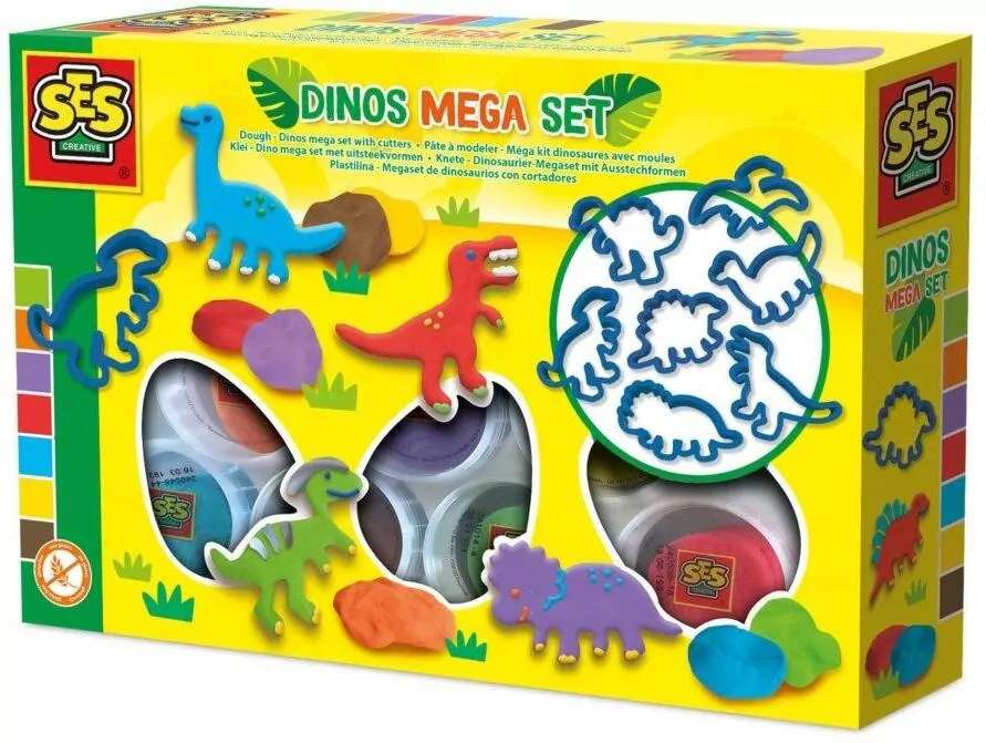 Ciasto zestaw dinozaurów mega z foremkami - tantis.pl