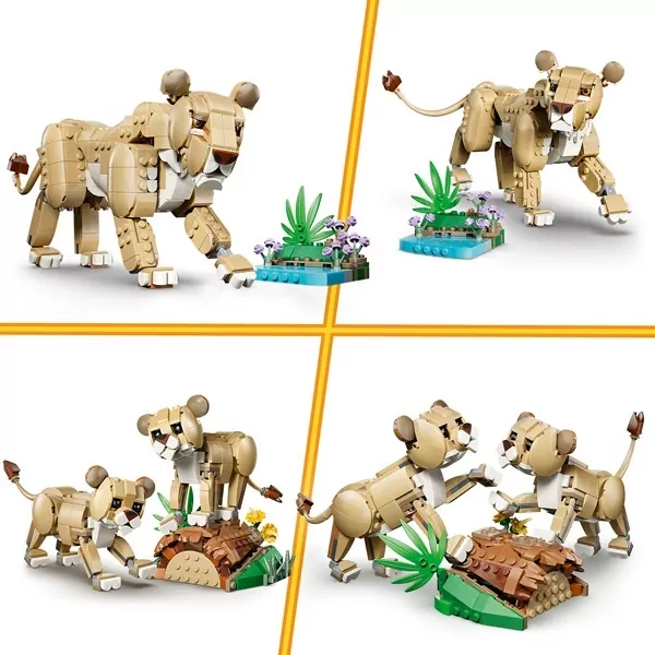 LEGO® Dzikie zwierzęta: Dumny lew 31386 - tantis.pl