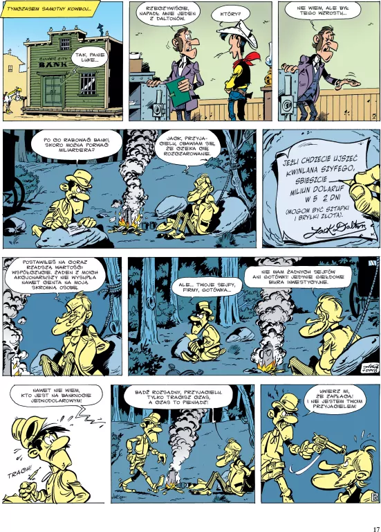 Samotny jeździec. Lucky Luke. Tom 76 - tantis.pl