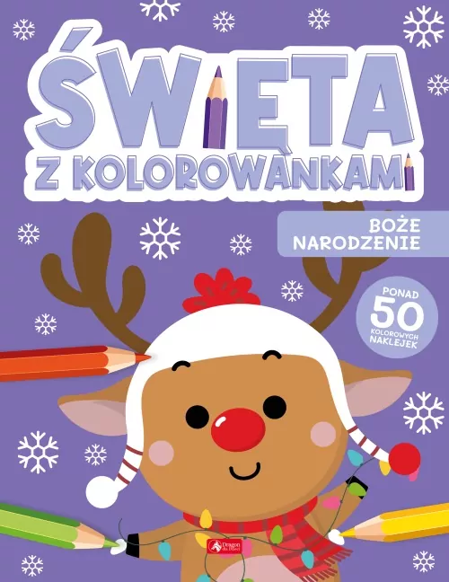Święta z kolorowankami. Boże Narodzenie - tantis.pl
