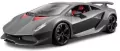 Lamborghini Sesto Elemento Met Grey 1:24 BBURAGO - tantis.pl
