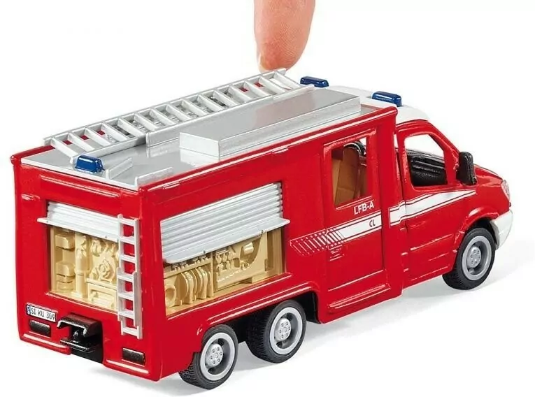 Straż Pożarna. Mercedes-Benz Sprinter. Siku Super - tantis.pl