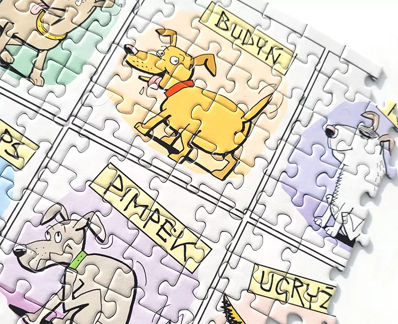 Puzzle 1000 Psia kość! - tantis.pl
