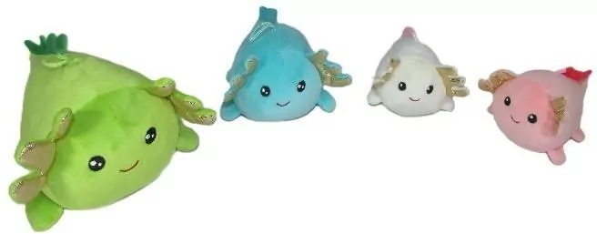 Aksolotl 12cm MIX - tantis.pl