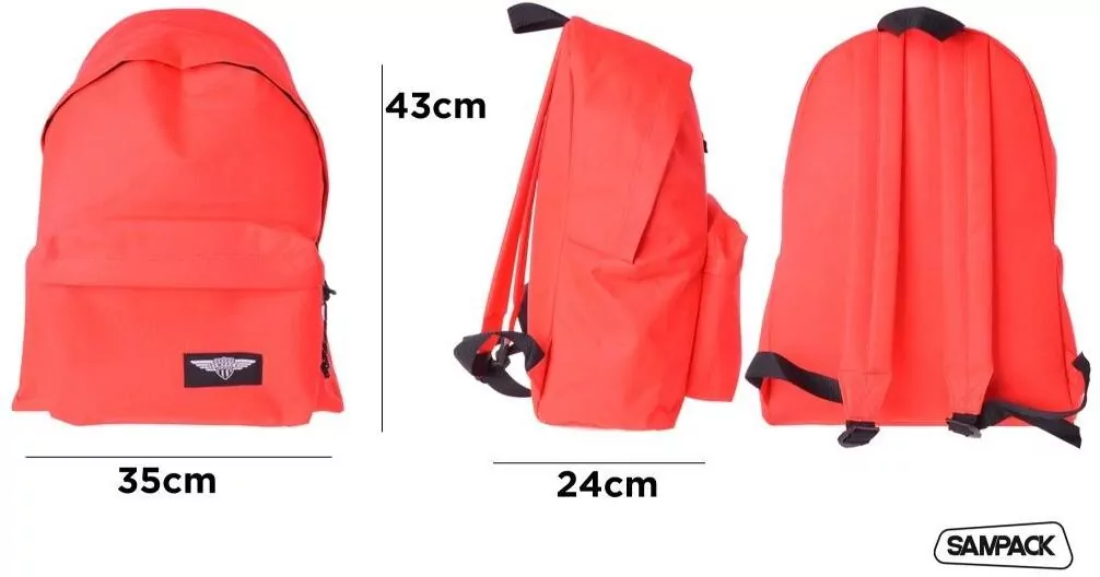 Plecak Sampack pomarańczowy - tantis.pl