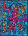 Kolorowanka welwetowa 47x35cm Baletnice - tantis.pl