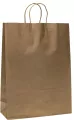 Torebka ozdobna kraft 31x42x12cm ROZETTE. 1 sztuka - tantis.pl