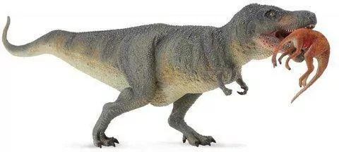 Dante. Figurka. Dinozaur Tyrannosaurus Rex z ofiarą - tantis.pl