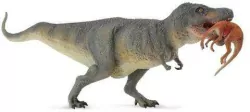 Dante. Figurka. Dinozaur Tyrannosaurus Rex z ofiarą