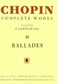 Chopin Complete Works III Ballades - tantis.pl