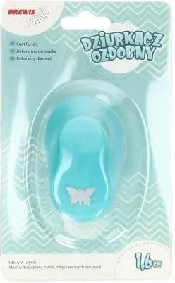 Dziurkacz ozdobny 1,6cm motyl MIX - tantis.pl
