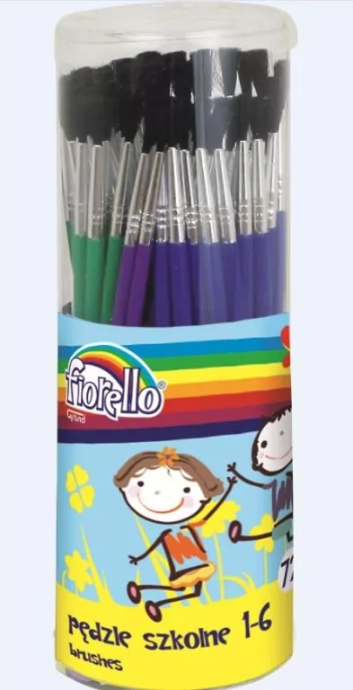 Pędzle w tubie nr 1-6 - tantis.pl