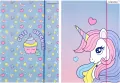 Teczka z gumką A4 Unicorn mix - tantis.pl