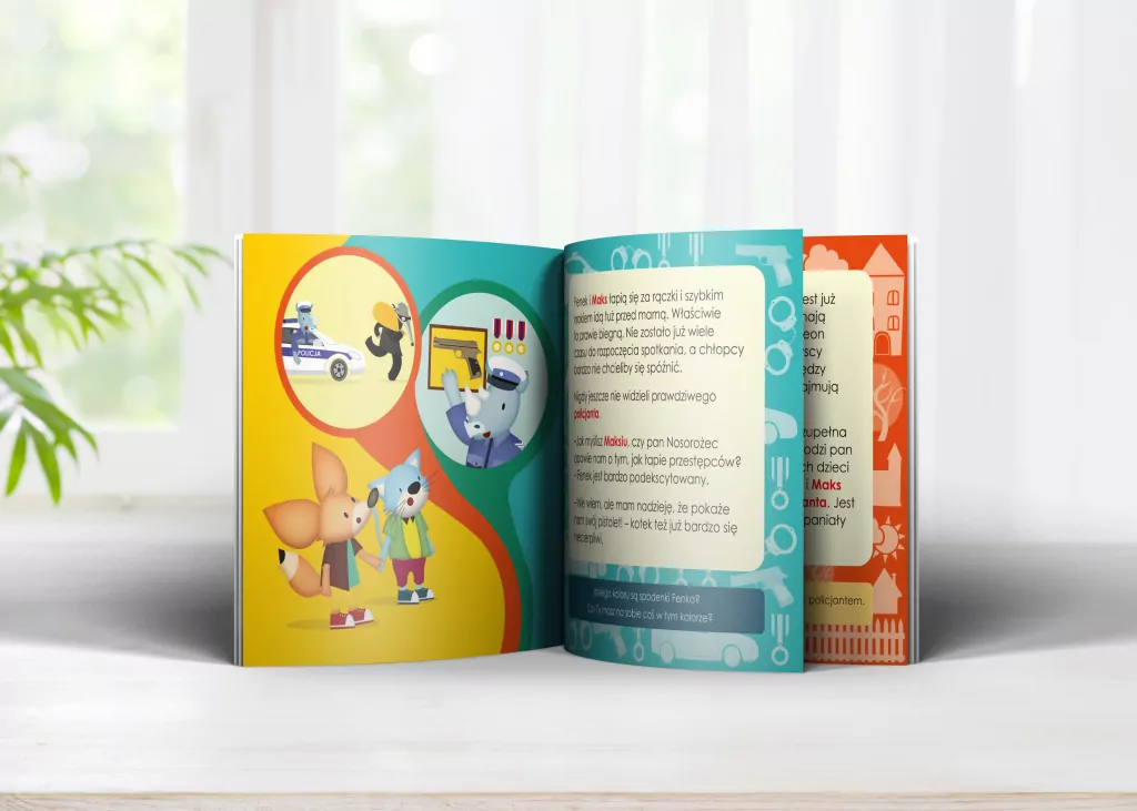 Znam swój adres. Bezpieczeństwo. Przygody Fenka - tantis.pl