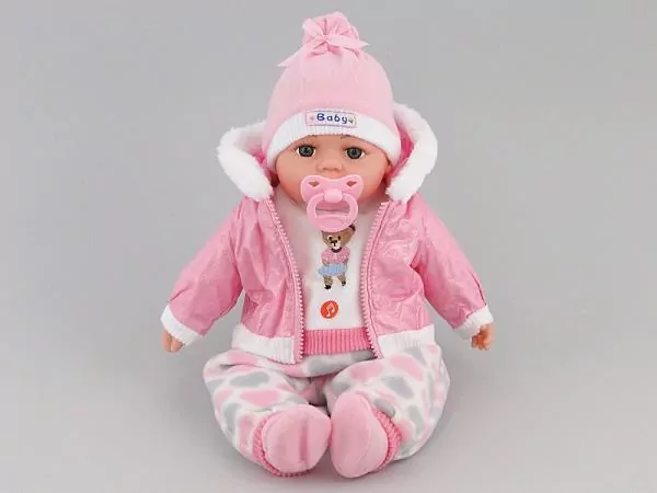 Lalka bobas z polskim dźwiękiem 45cm w worku 416529 - tantis.pl