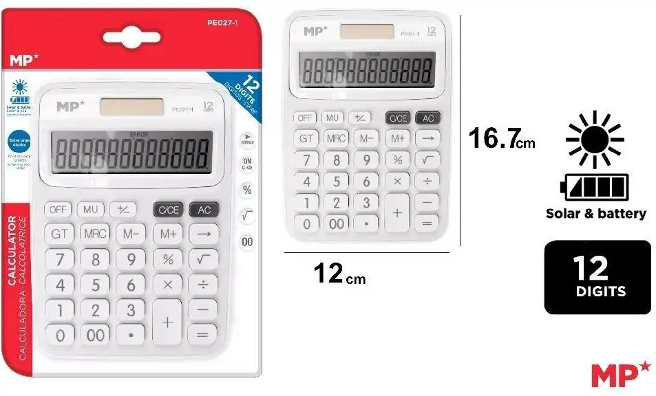 Kalkulator solarny biały - tantis.pl