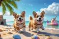 Puzzle 30 Dzień z Corgim TREFL - tantis.pl