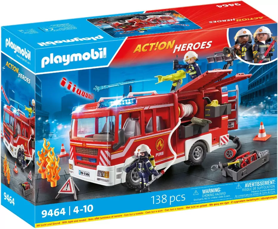 Playmobil 9464 Pojazd ratowniczy straży pożarnej - tantis.pl