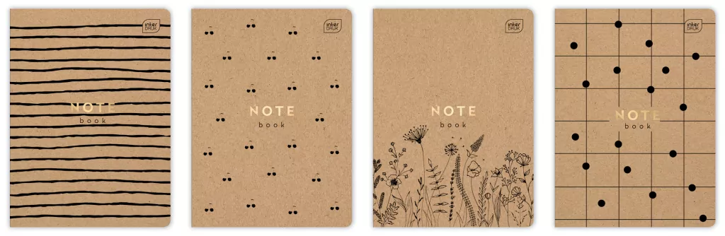 Zeszyt A5/60K gładki HS Kraft - tantis.pl