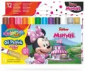 Pastele olejne Colorino Kids trójkątne 12 kolorów Minnie - tantis.pl