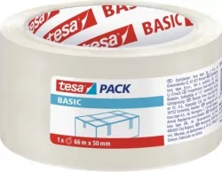 Taśma pakowa transparentna Basic 66m x 50mm