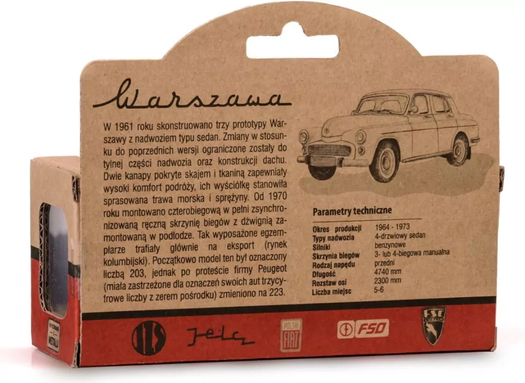 Kolekcja PRL. Warszawa 223 beżowa - tantis.pl