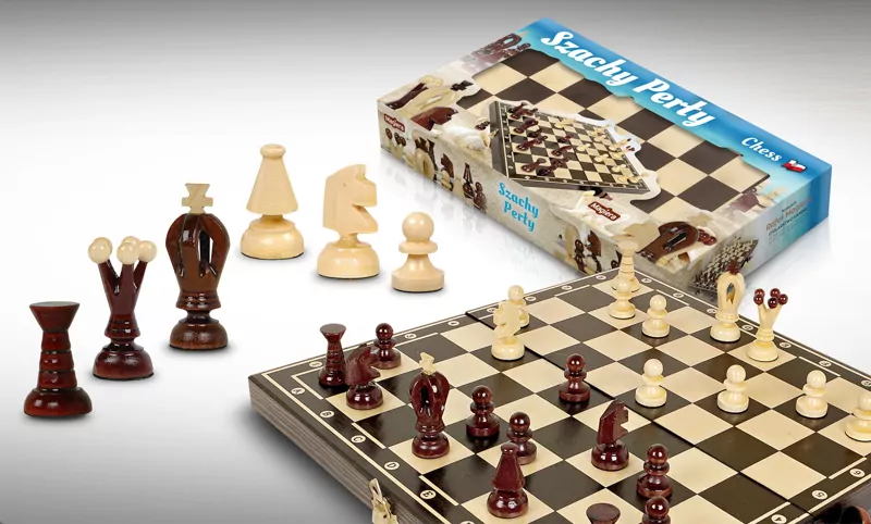 Szachy perłowe 35x35 cm - tantis.pl