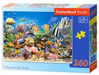 Castorland. Puzzle, Colours of the Ocean, 260 elementów - tantis.pl