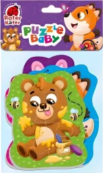 Piankowe puzzle Zwierzęta leśne