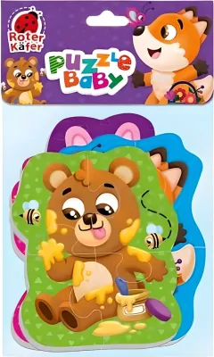 Piankowe puzzle Zwierzęta leśne