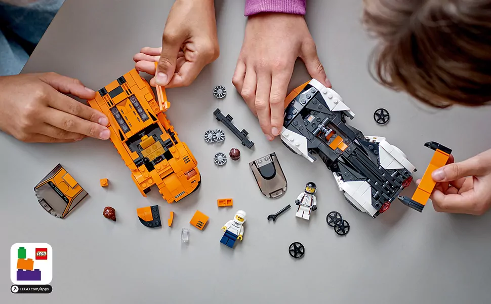 LEGO® Speed Champions. McLaren Solus GT i McLaren F1 LM 76918 - tantis.pl