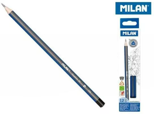 Ołówek trójkątny 2B  MILAN